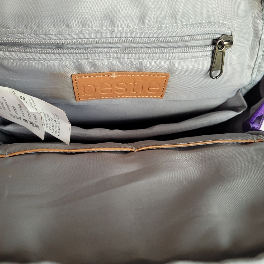 Purple Backpack for Men - Picture 6 of 7
